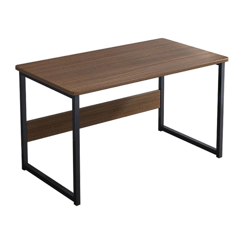 28.3" H Writing Desk Contemporary Wood Rectangular Office Desk