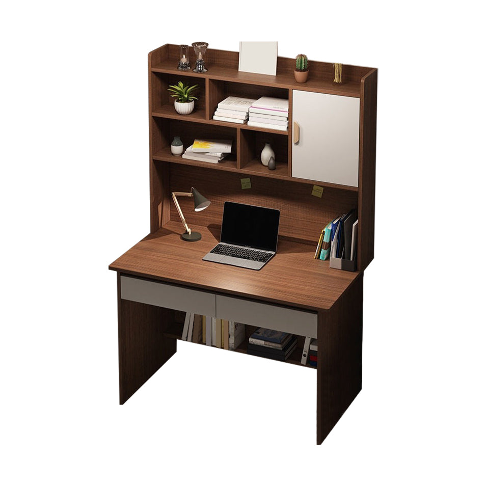 Rectangular Home Credenza Desk Contemporary Wood Writing Desk