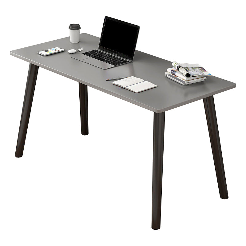 Contemporary Wood Computer Desk Rectangular Writing Desk for Home