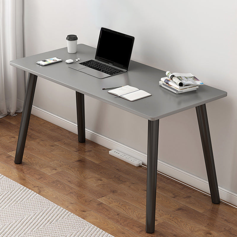 Contemporary Wood Computer Desk Rectangular Writing Desk for Home