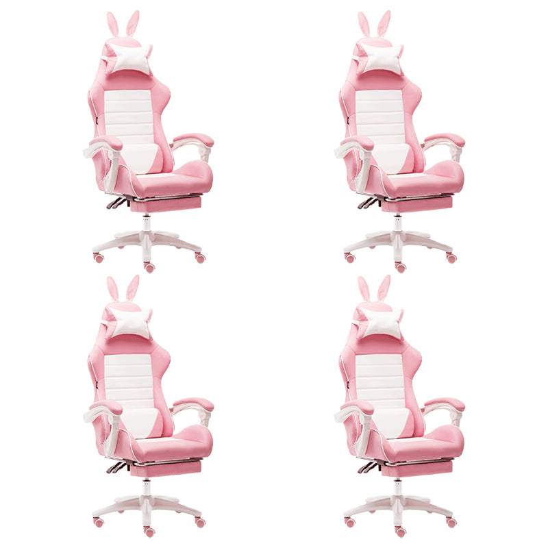 Modern Computer Chair Adjustable Arms High Back Chair with Wheels