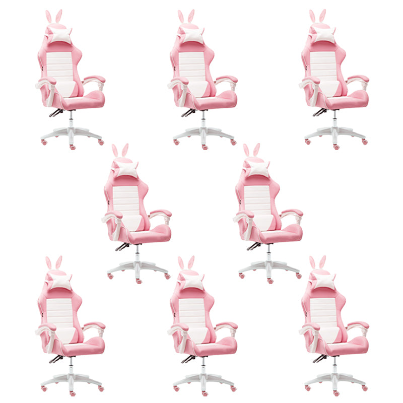 Modern Computer Chair Adjustable Arms High Back Chair with Wheels