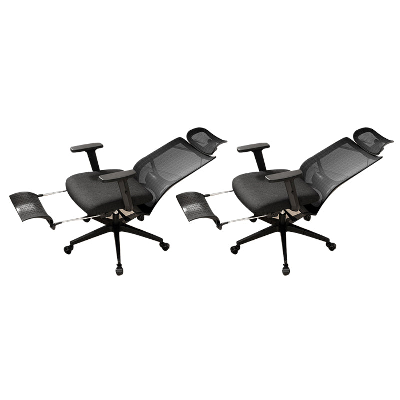 Modern Mesh Chair Lumbar Support Desk Chair Computer Chair with Wheels