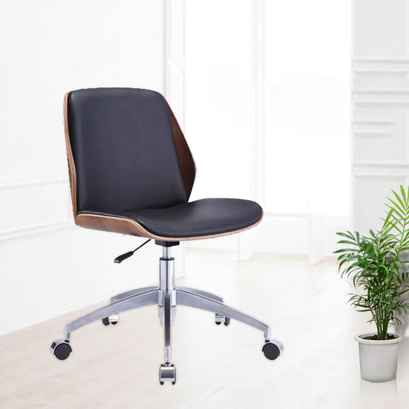 Contemporary Workspace Office Chair Armless Upholstered Task Chair