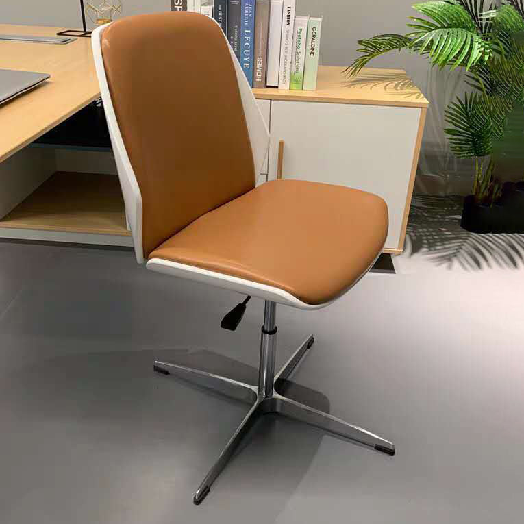 Contemporary Workspace Office Chair Armless Upholstered Task Chair