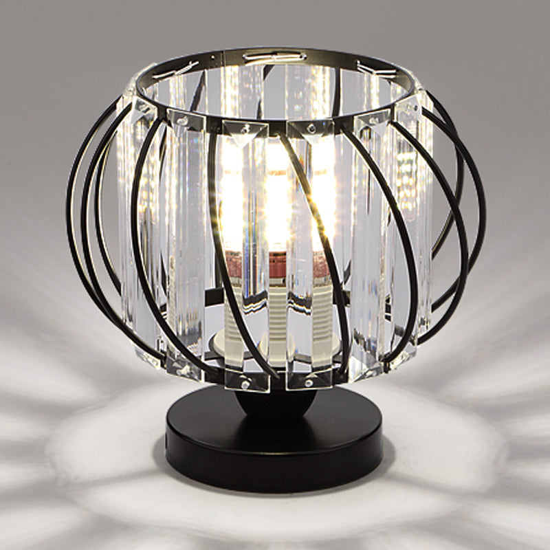 Lantern Shape Ceiling Lamp Modern Iron 1 Light Flush Mount with Hole 2''-3.5'' for Aisle