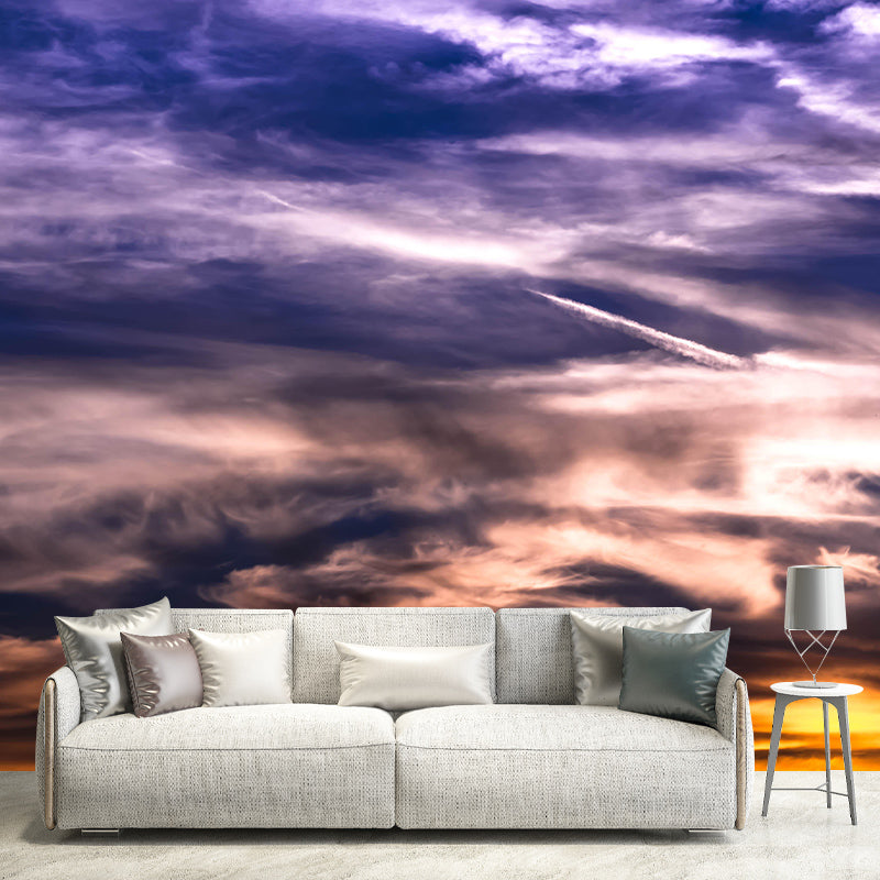 Mildew Resistant Wall Mural Sky Pattern Environmental Photography Home Mural