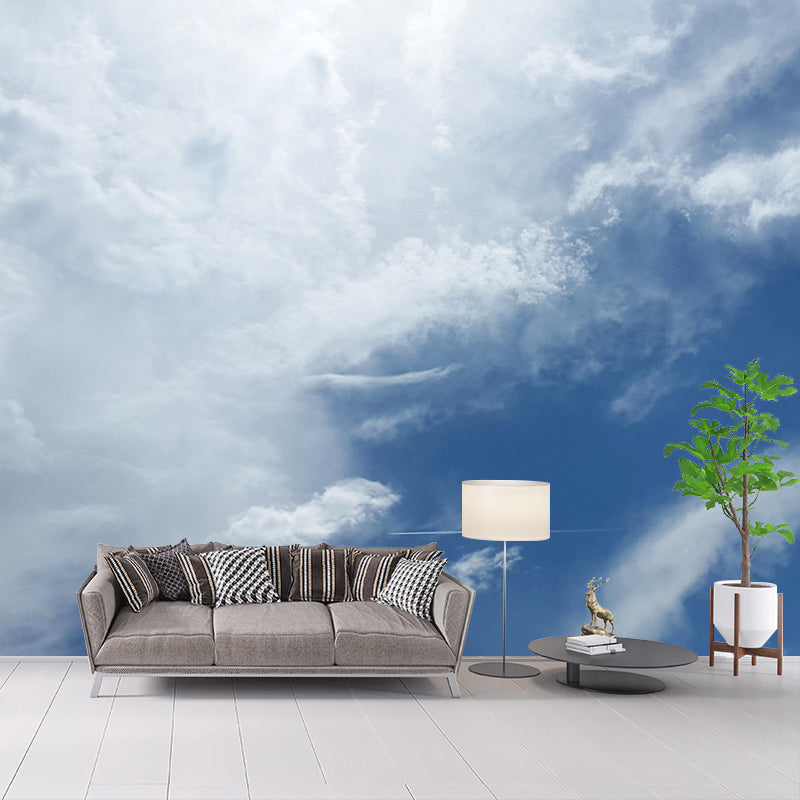 Photography Sky Pattern Wall Mural Decorative Stain Resistant Living Room Wall Mural