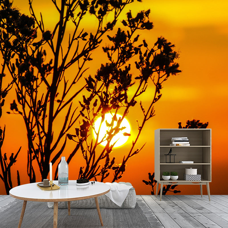 Environmental Sky Print Mural Photography Stain Resistant Bedroom Wall Mural