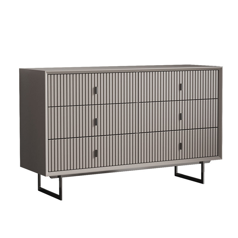 Wood Living Room Sideboard Cabinet Modern Server Cabinet with Drawer