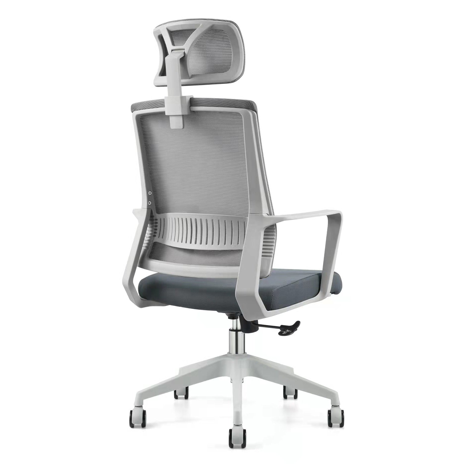 Modern Adjustable Arms Computer Chair with Wheels High Back Nylon Desk Chair