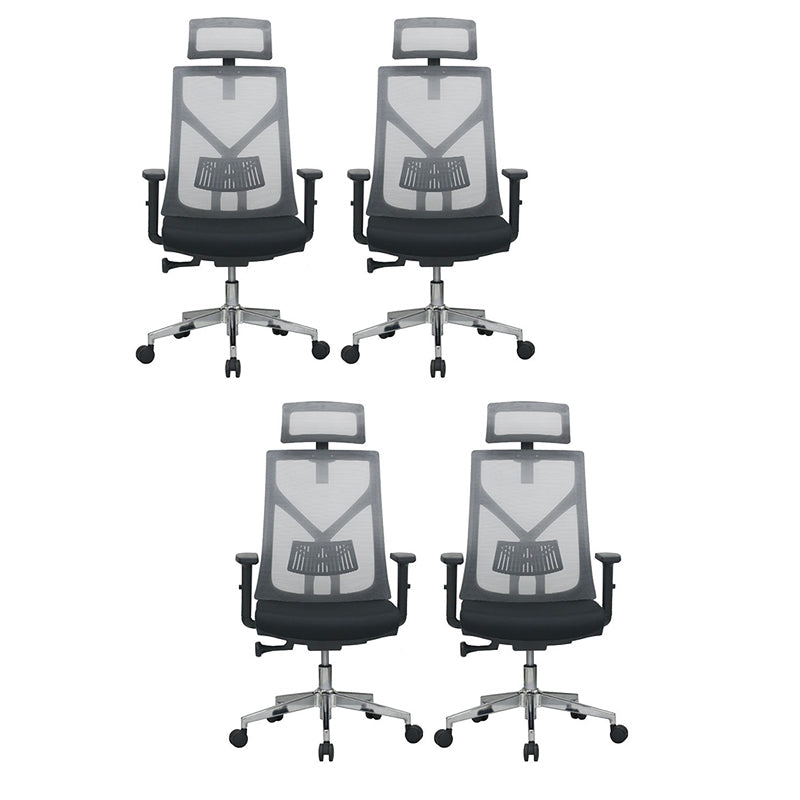 Modern Computer Chair Adjustable Armrest Chair Lumbar Support Chair