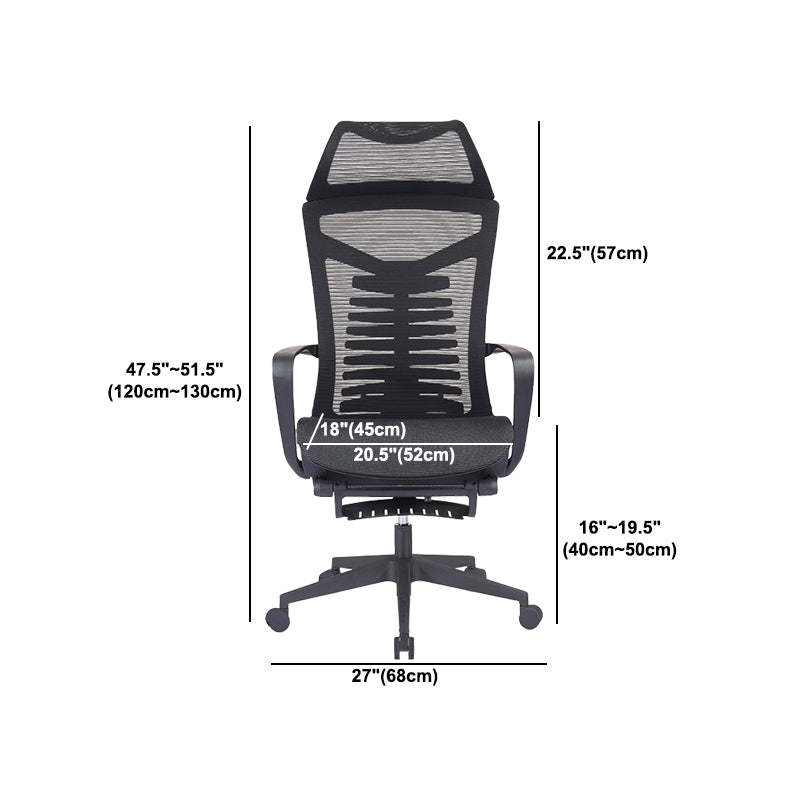 Ergonomic Mesh High-Back Desk Chair Tilt Mechanism Office Chair