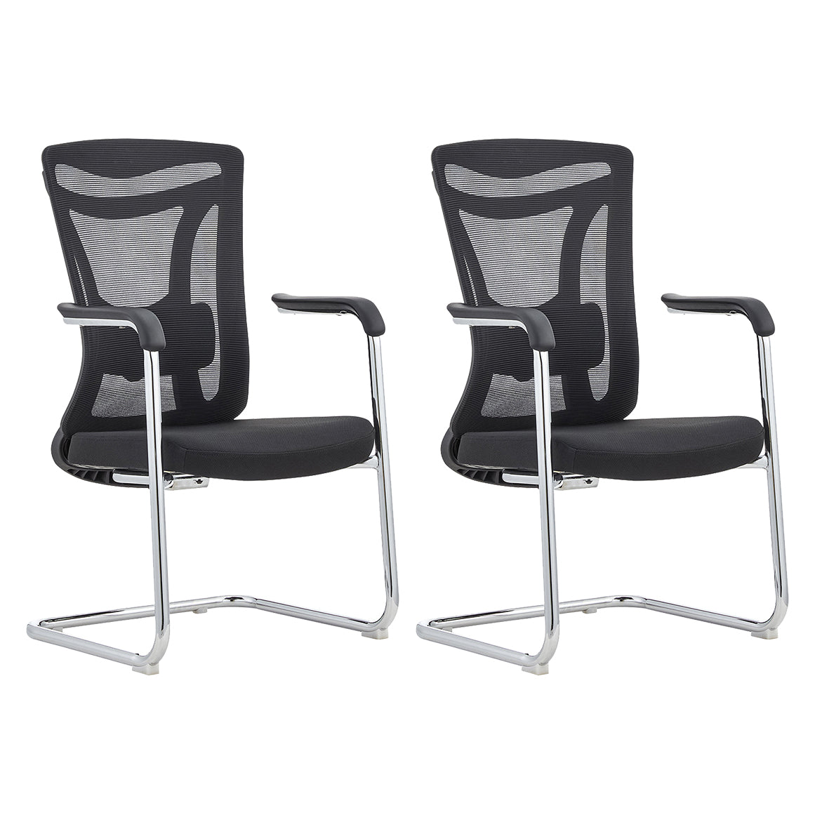 Contemporary Mesh Chair High Back Chair with Adjustable Lumbar Support