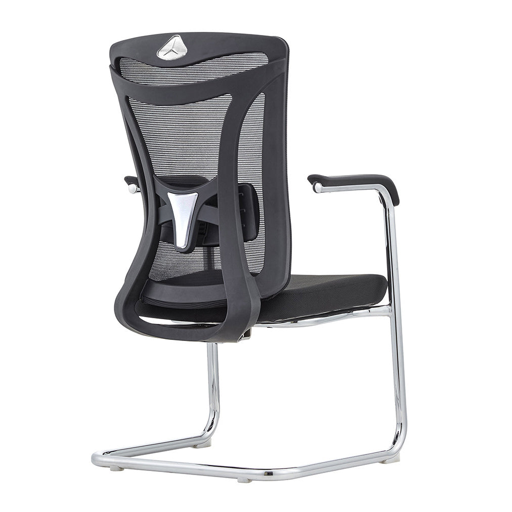 Contemporary Mesh Chair High Back Chair with Adjustable Lumbar Support