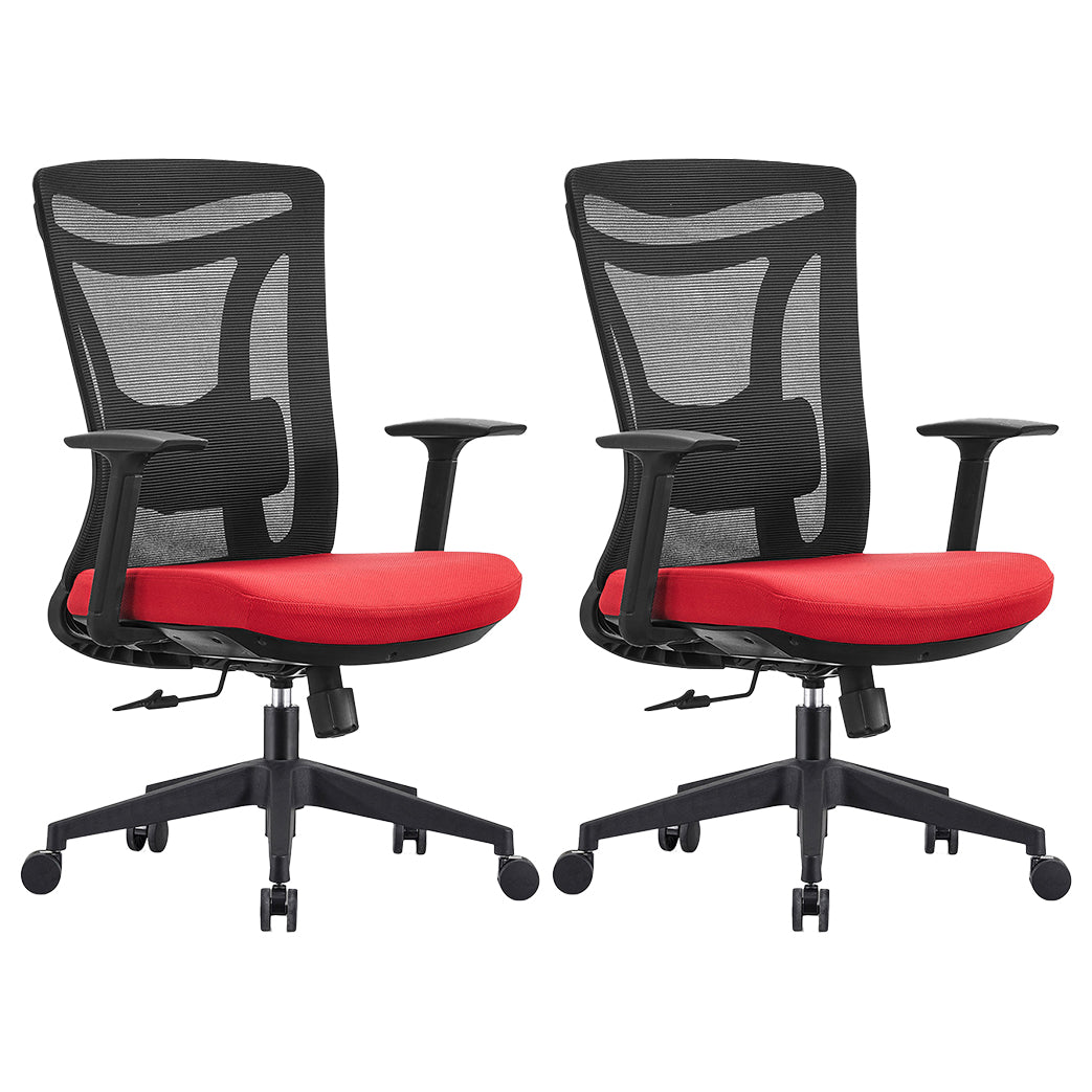 Modern Mesh Computer Chair High Back Chair with Adjustable Lumbar Support