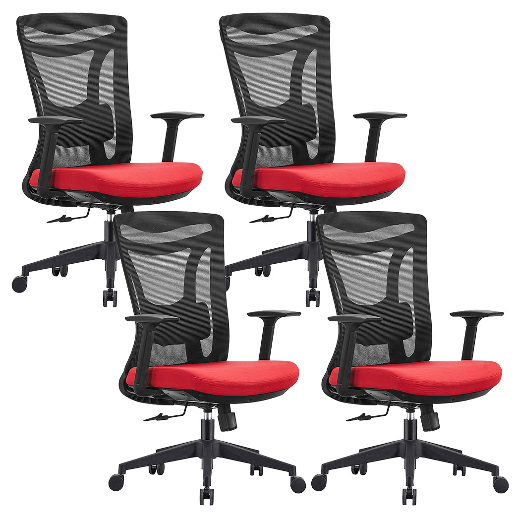 Modern Mesh Computer Chair High Back Chair with Adjustable Lumbar Support