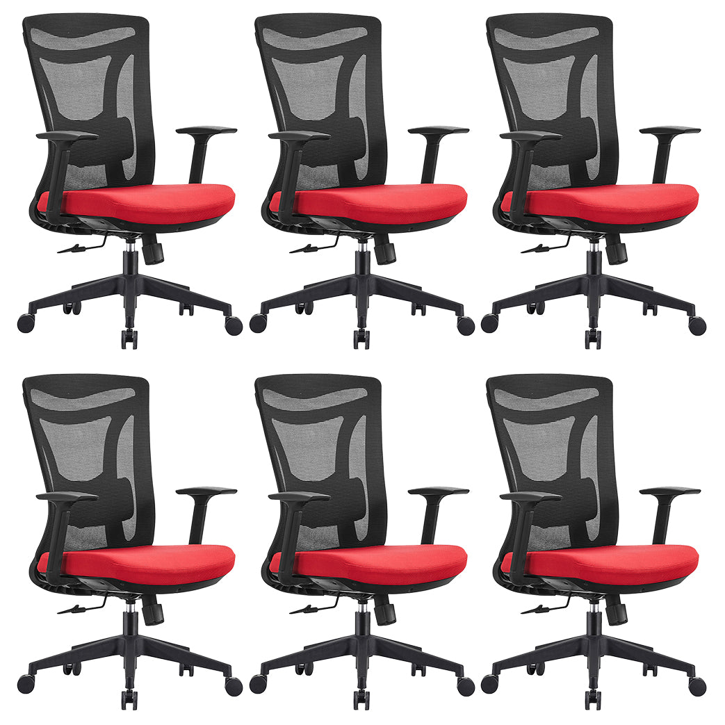 Modern Mesh Computer Chair High Back Chair with Adjustable Lumbar Support