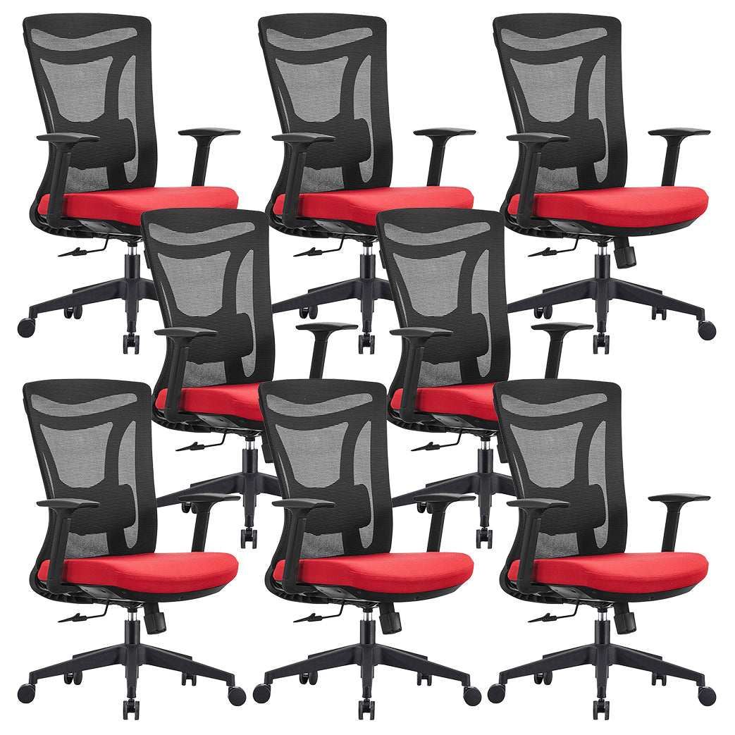 Modern Mesh Computer Chair High Back Chair with Adjustable Lumbar Support