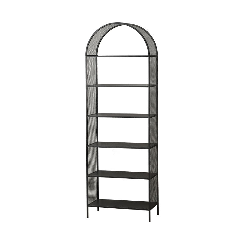 Modern Metal Bookshelf Standard Open Shelf Bookcase with Shelves