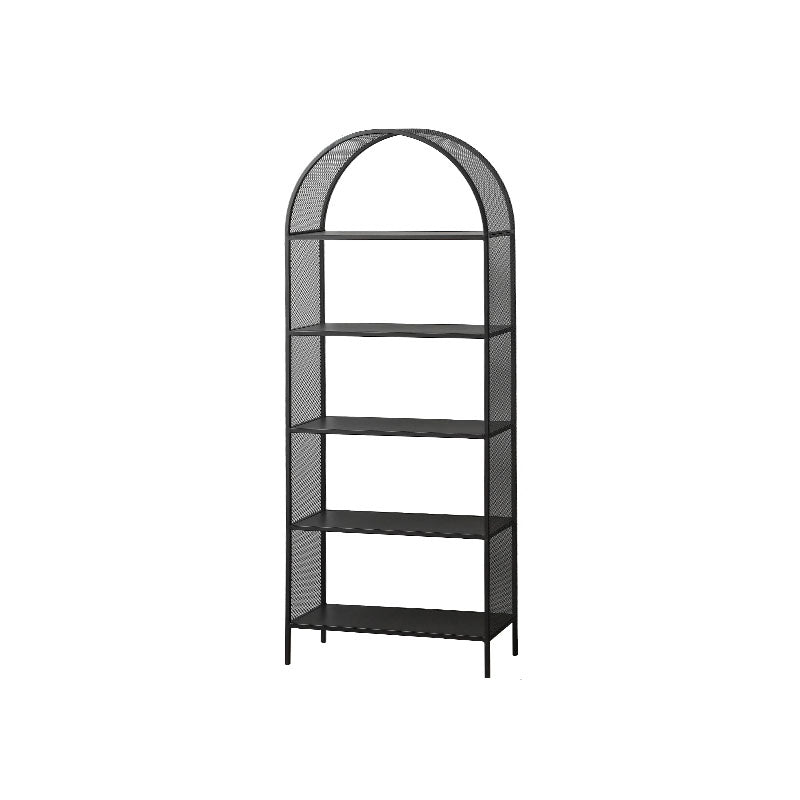 Modern Metal Bookshelf Standard Open Shelf Bookcase with Shelves