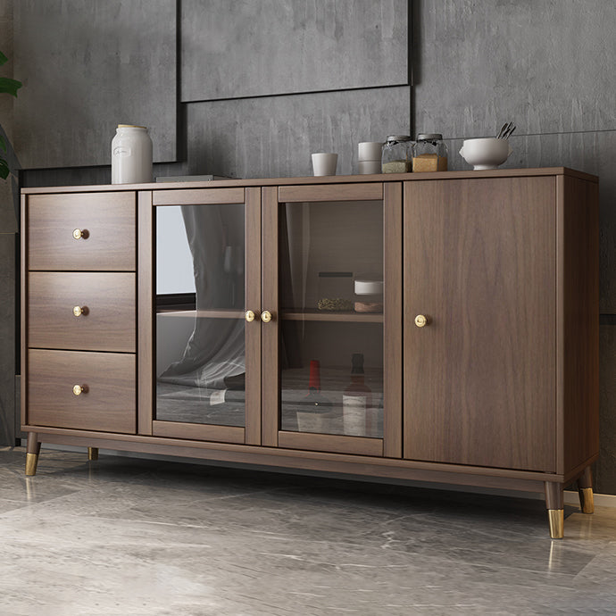 Modern Style Cupboard Artificial Wood Kitchen Sideboard for Dining Room