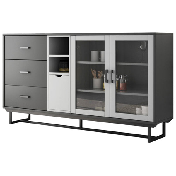 Modern Style Cupboard Artificial Wood Kitchen Sideboard for Dining Room