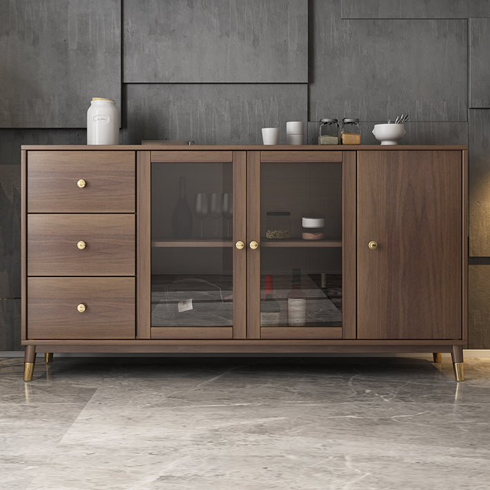 Modern Style Cupboard Artificial Wood Kitchen Sideboard for Dining Room