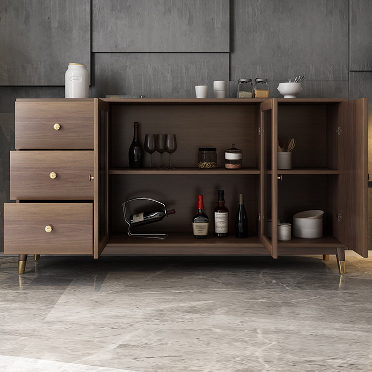 Modern Style Cupboard Artificial Wood Kitchen Sideboard for Dining Room