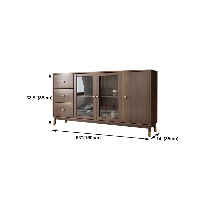 Modern Style Cupboard Artificial Wood Kitchen Sideboard for Dining Room