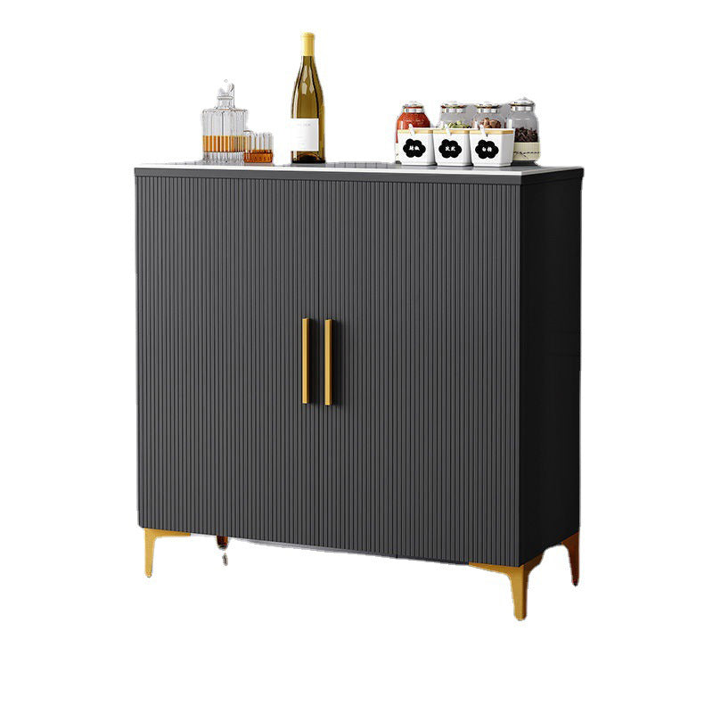 Glam Buffet Sideboard Sintered Stone Top Sideboard with Door