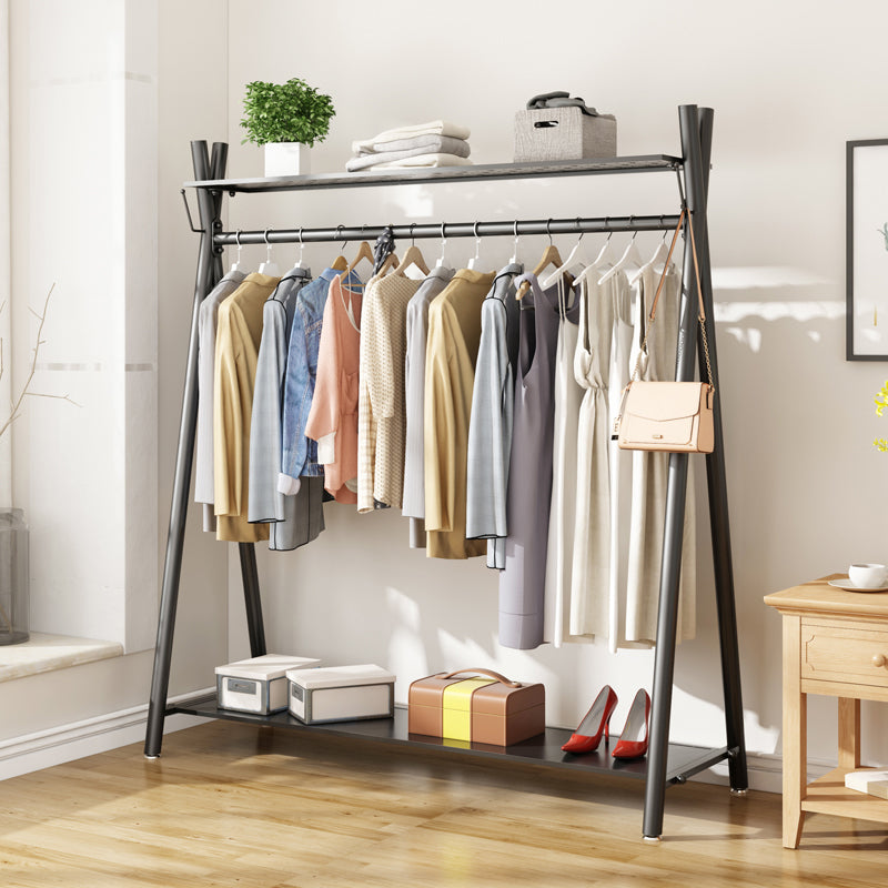 Industrial Hall Stand Metal No Distressing Shelving Included Free Standing Coat Rack