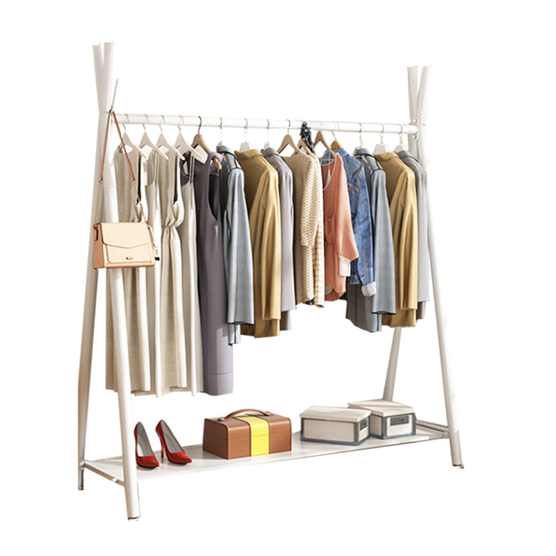 Industrial Hall Stand Metal No Distressing Shelving Included Free Standing Coat Rack