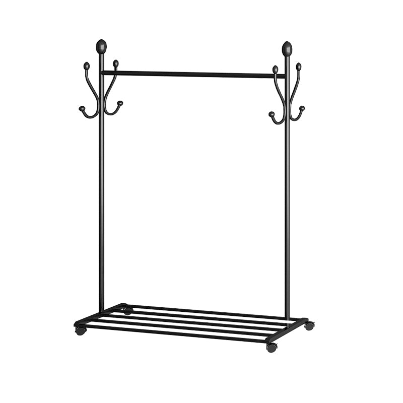 Industrial Hall Stand Metal Shelving Included Free Standing Coat Rack