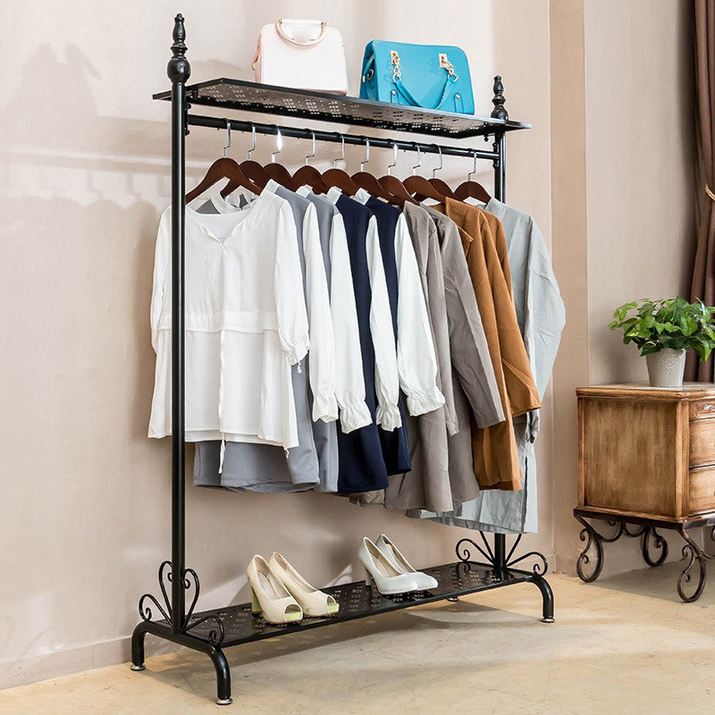 Modern Hall Stand Metal Shelving Included Free Standing Coat Rack