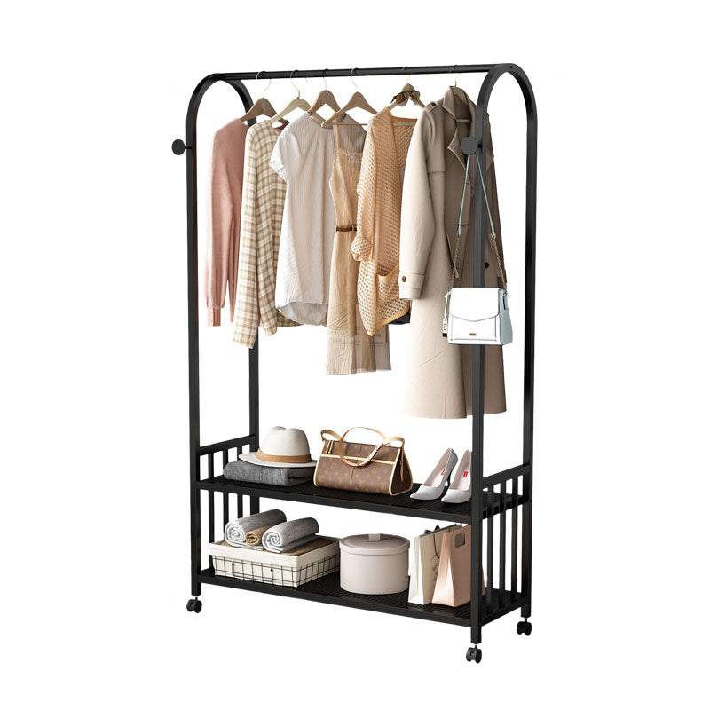 Hall Stand Contemporary Metal Shelving Included Free Standing Coat Rack