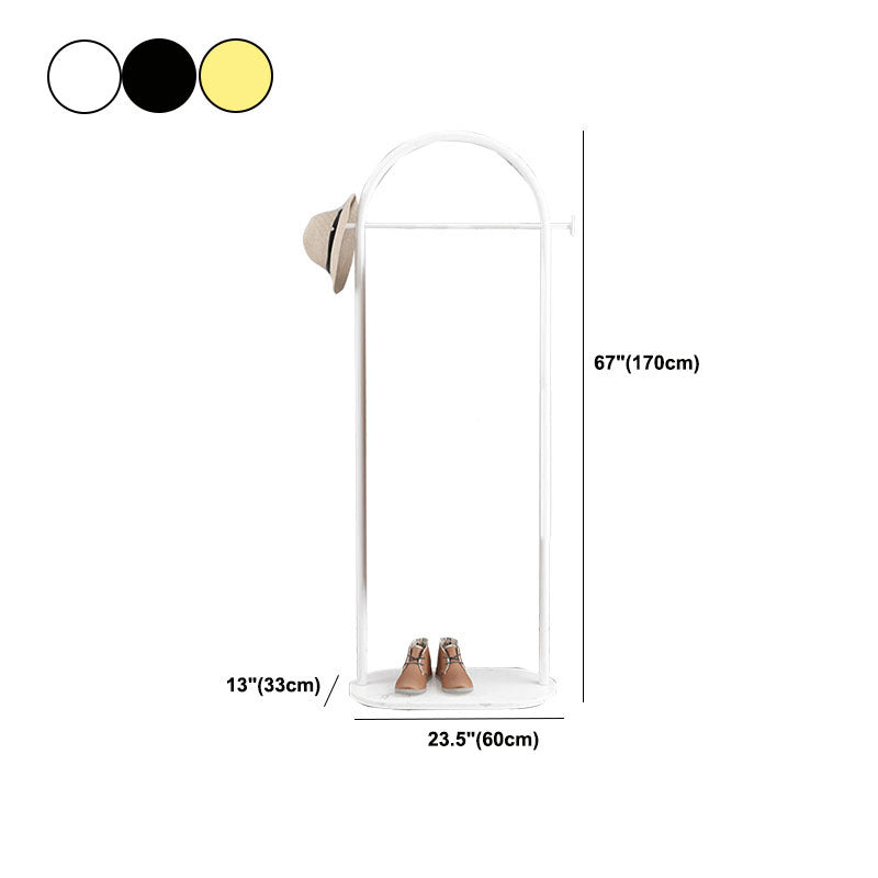 Glam Hall Stand Metal Hooks Included Free Standing Entryway Kit