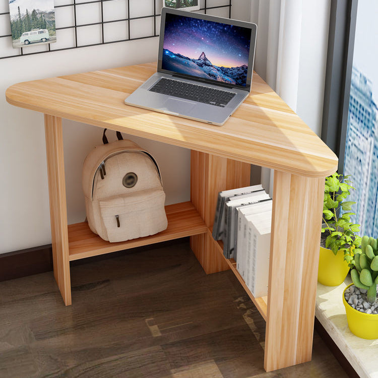 29-Inch Modern & Contemporary Writing Desk Bedroom Pedestal Wood Corner Desk