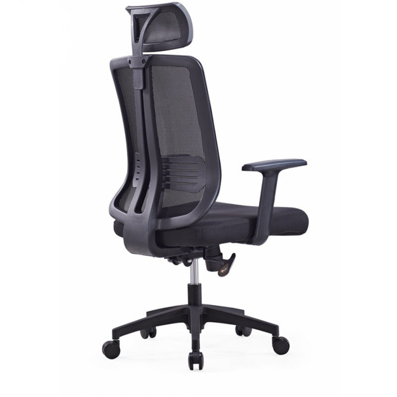 Contemporary Mesh Office Desk Chair High Back Black Office Chair with Arms