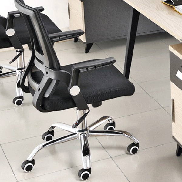 Modern Adjustable Seat Height Office Chair Slide No Distressing Office Chair