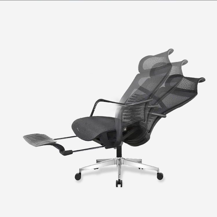 Modern & Contemporary Wheels Chair Black High Back Desk Chair