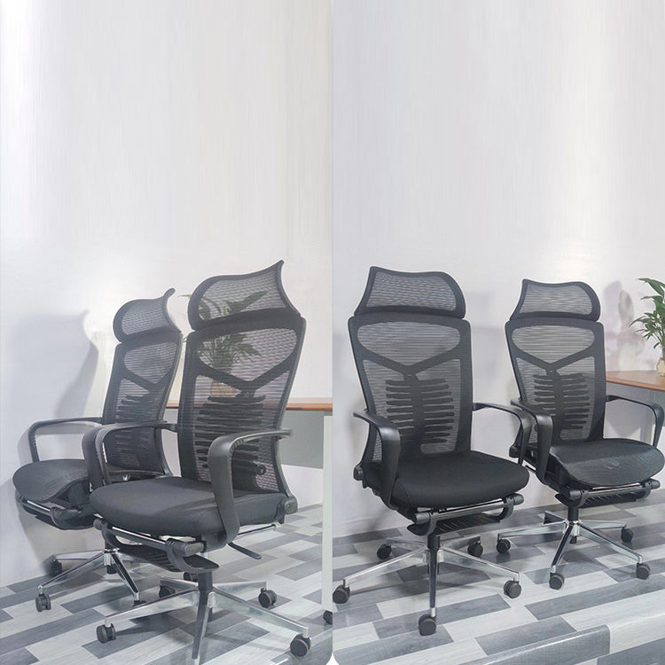 Modern & Contemporary Wheels Chair Black High Back Desk Chair