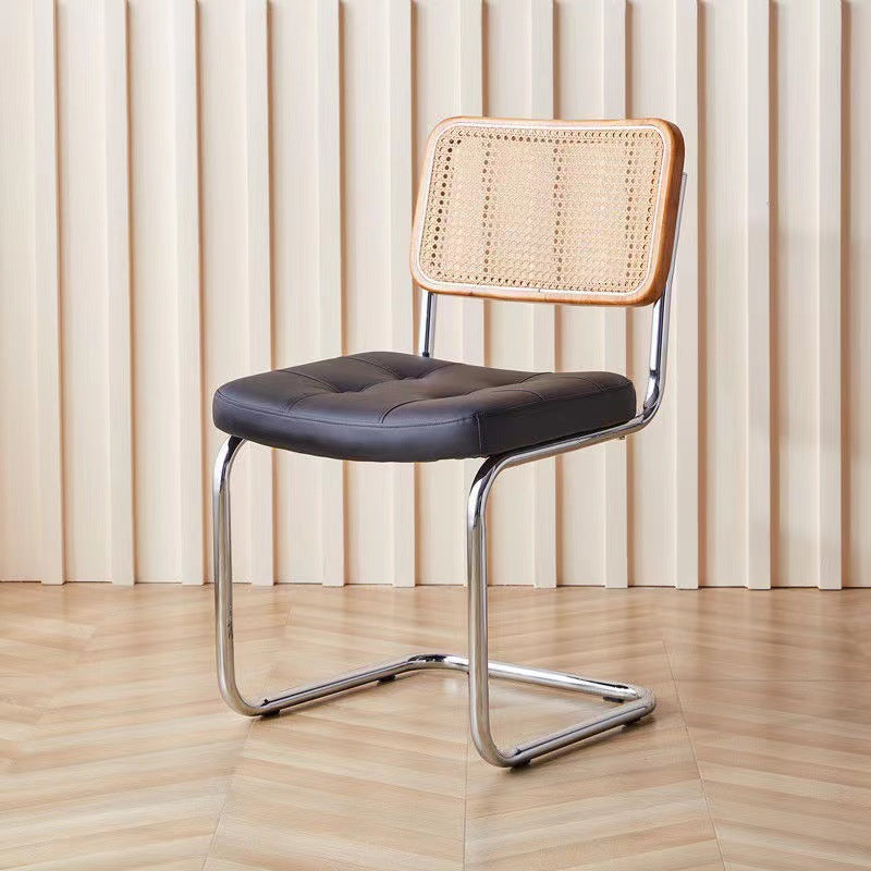 Contemporary Side Chair Low Back Office Chair No Distressing