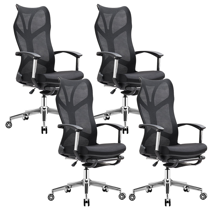 Contemporary Adjustable Office Chair High Back Ergonomic Desk Chair