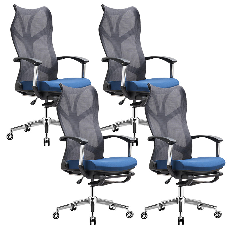 Contemporary Adjustable Office Chair High Back Ergonomic Desk Chair