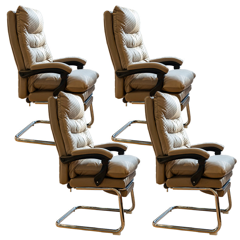 31"W Contemporary Arm Chair Upholstered Tilt Mechanism Swivel Chair