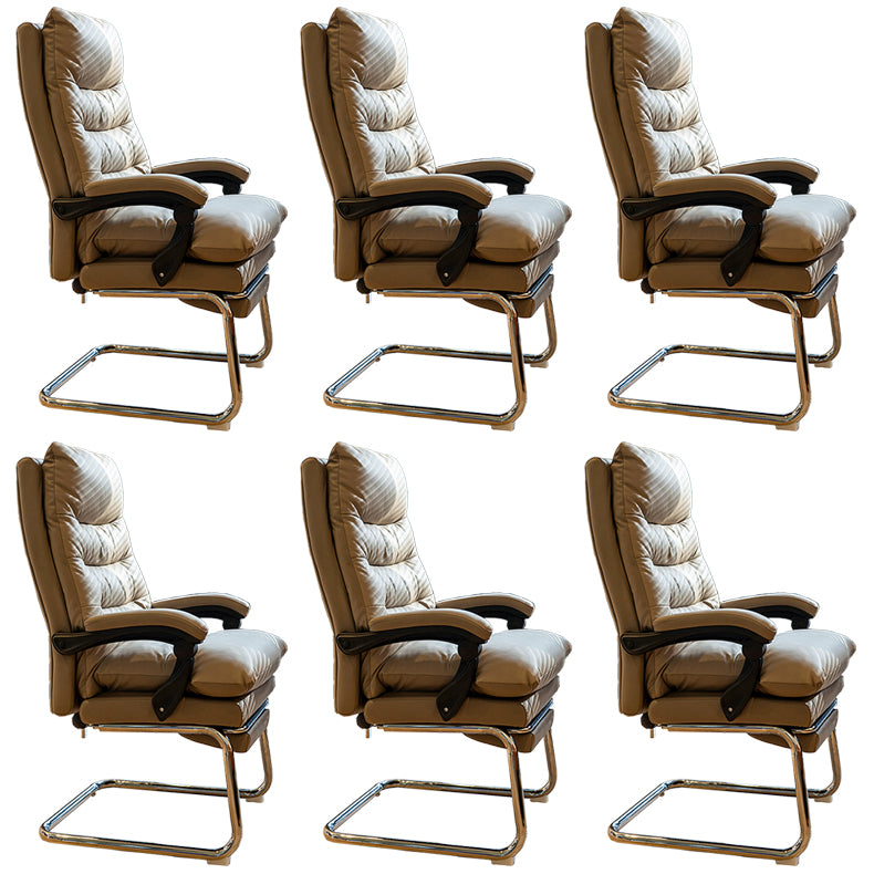 31"W Contemporary Arm Chair Upholstered Tilt Mechanism Swivel Chair