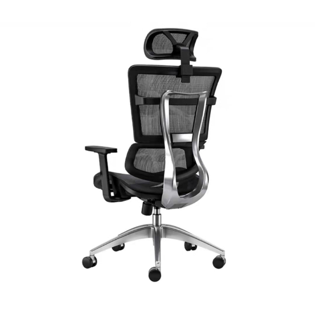 Contemporary Slide Office Chair High Back Adjustable Seat Height Desk Chair