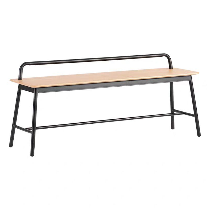 Rectangle Solid Color Seating Bench Solid Wood Bench in Pine