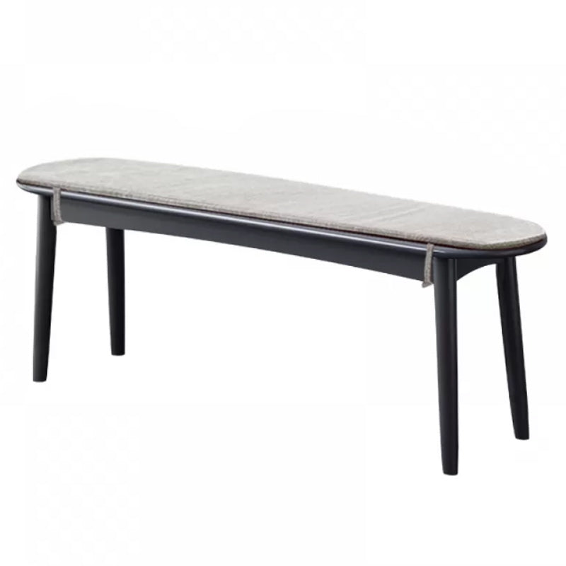 11.8" Wide Modern Bench Solid Wood Pine Seating Bench for Restaurant